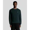 Lyle & Scott Crew Neck Sweater In Green