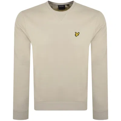 Lyle & Scott Lyle And Scott Crew Neck Sweatshirt Beige In Neutral