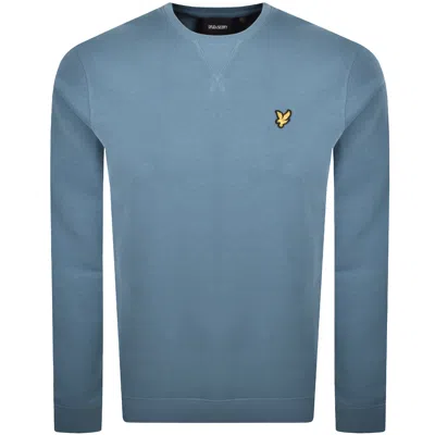 Lyle & Scott Lyle And Scott Crew Neck Sweatshirt Blue