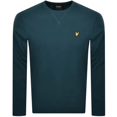 Lyle & Scott Lyle And Scott Crew Neck Sweatshirt Blue
