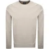 Lyle & Scott Lyle And Scott Crew Neck Sweatshirt Grey In Nude