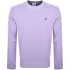 Lyle & Scott Lyle And Scott Crew Neck Sweatshirt Lilac In Purple
