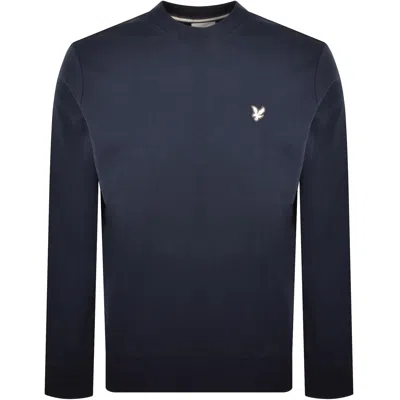 Lyle & Scott Lyle And Scott Crew Neck Sweatshirt Navy