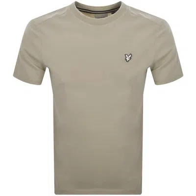 Lyle & Scott Lyle And Scott Crew Neck T Shirt Beige