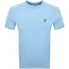 Lyle & Scott Lyle And Scott Crew Neck T Shirt Blue In Blue