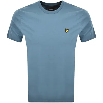 Lyle & Scott Lyle And Scott Crew Neck T Shirt Blue