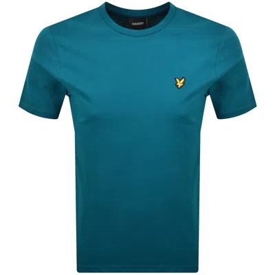 Lyle & Scott Lyle And Scott Crew Neck T Shirt Blue