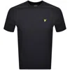 Lyle & Scott Lyle And Scott Crew Neck T Shirt Dark Navy In Black