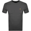Lyle & Scott Lyle And Scott Crew Neck T Shirt Grey In Gray