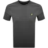Lyle & Scott Lyle And Scott Crew Neck T Shirt Grey In Multi