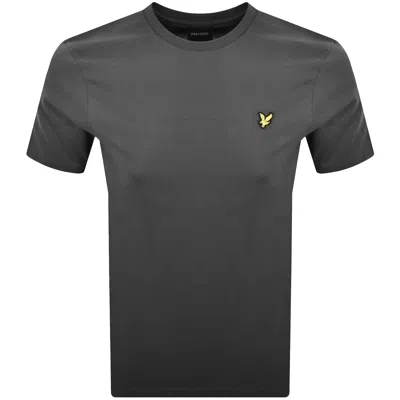 Lyle & Scott Lyle And Scott Crew Neck T Shirt Grey In Multi