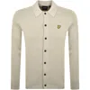 Lyle & Scott Lyle And Scott Double Knit Overshirt Beige In Beige