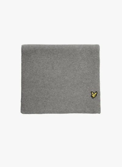 Lyle & Scott Echarpe À Logo In Gray