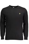 Lyle & Scott Lyle And Scott Long Sleeve T Shirt Black In Black