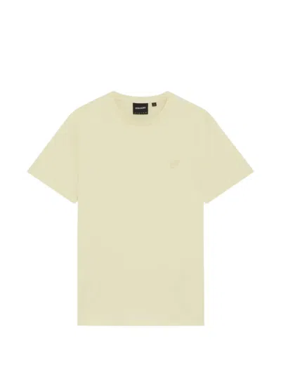 Lyle & Scott Embroidered-logo Cotton T-shirt In Animal Print