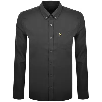 Lyle & Scott Lyle And Scott Flannel Long Sleeve Shirt Grey In Gray