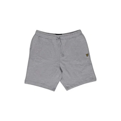 Lyle & Scott Gray Cotton Short In Grey