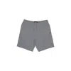 Lyle & Scott Gray Cotton Short In Gray