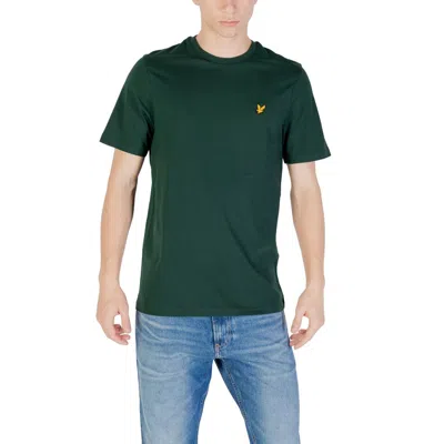 Lyle & Scott Cotton Logo T-shirt In Green