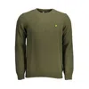 Lyle & Scott Green Wool Sweater In Green