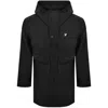 Lyle & Scott Lyle And Scott Guard Parka Jacket Black In Black