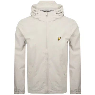 Lyle & Scott Lyle And Scott Hooded Jacket Beige In Neutral