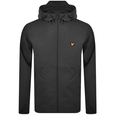 Lyle & Scott Lyle And Scott Hooded Jacket Grey In Black