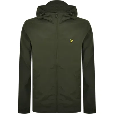 Lyle & Scott Lyle And Scott Hooded Pocket Jacket Green