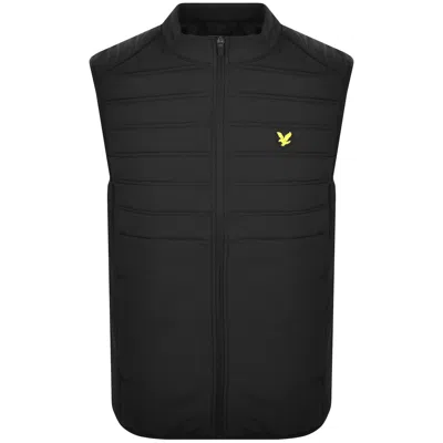 Lyle & Scott Lyle And Scott Hybrid Gilet Jacket Black