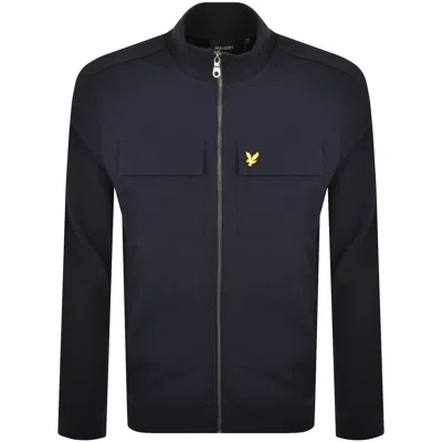 LYLE & SCOTT LYLE AND SCOTT HYBRID TRACK JACKET NAVY 