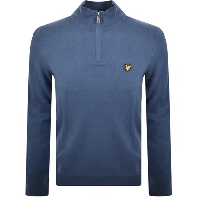 Lyle & Scott Lyle And Scott Knitted Jumper Blue