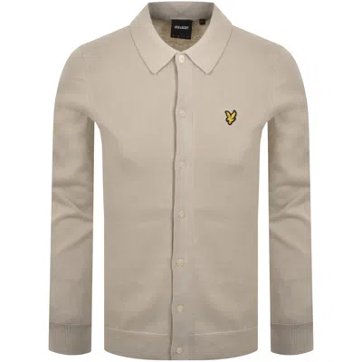 Lyle & Scott Lyle And Scott Knitted Shirt Beige In Neutral