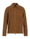 Lyle & Scott Man Jacket Brown Size S Cotton