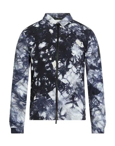 Lyle & Scott Man Jacket Midnight Blue Size Xl Nylon