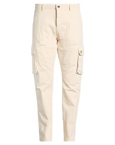 Lyle & Scott Man Pants Beige Size 38 Cotton, Elastane In Nude