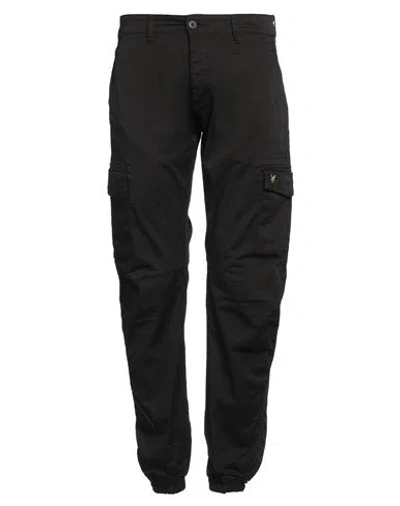 Lyle & Scott Man Pants Black Size 30 Cotton, Elastane
