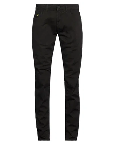 Lyle & Scott Man Pants Black Size 30 Cotton, Elastane
