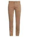 Lyle & Scott Man Pants Camel Size 34 Cotton, Elastane In Brown