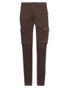 Lyle & Scott Man Pants Chocolate Brown Size 29 Cotton, Elastane