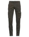Lyle & Scott Man Pants Dark Green Size 31 Cotton, Elastane
