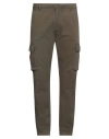Lyle & Scott Man Pants Dark Green Size 38 Cotton, Elastane