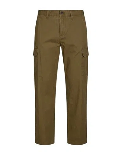 Lyle & Scott Man Pants Khaki Size 32w-32l Cotton In Green