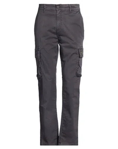 Lyle & Scott Man Pants Lead Size 32 Cotton, Elastane In Blue