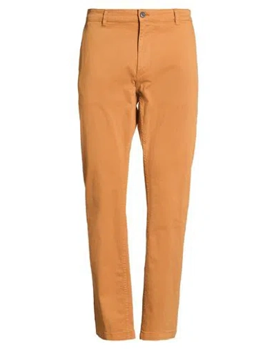 Lyle & Scott Man Pants Marigold Size 38 Cotton, Elastane In Yellow