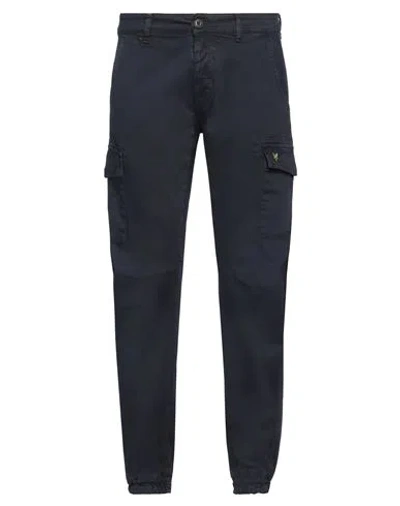 Lyle & Scott Man Pants Midnight Blue Size 31 Cotton, Elastane