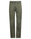 Lyle & Scott Man Pants Military Green Size 31 Cotton In Green