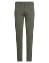Lyle & Scott Man Pants Military Green Size 34 Cotton, Elastane In Green