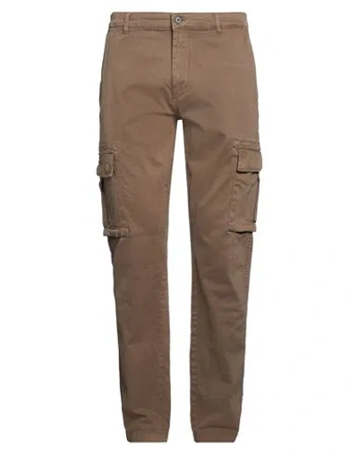 Lyle & Scott Man Pants Sage Green Size 31 Cotton, Elastane