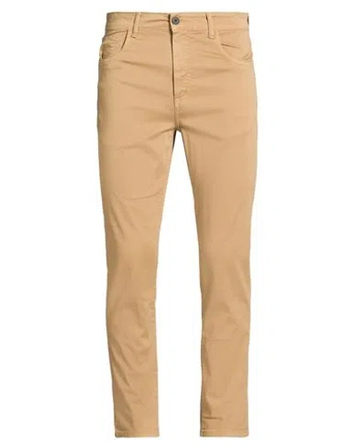 Lyle & Scott Man Pants Sand Size 32 Cotton, Elastane In Beige