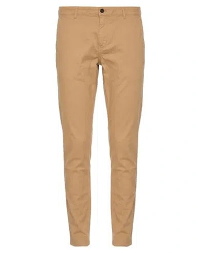 Lyle & Scott Man Pants Sand Size 36 Cotton, Elastane In Neutral
